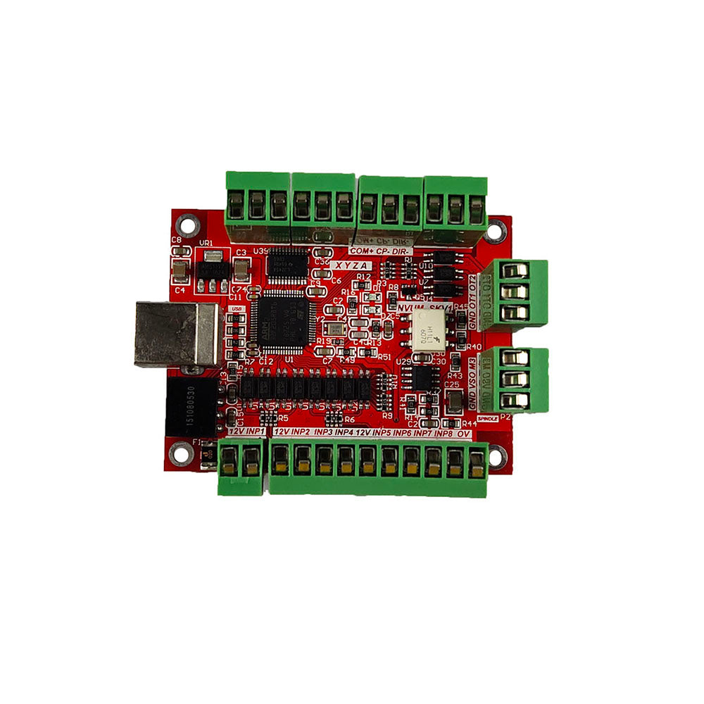 Mach3 USB interface NVUM-SK cnc motion controller nvcm  4 axis  cnc motion control card metal case does not heat